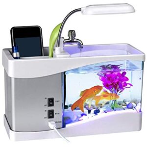 Mini USB LCD Desktop Lamp Fish Tank Aquarium