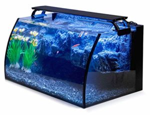 Hygger Horizon 8 Gallon LED Glass Aquarium Kit for Starters