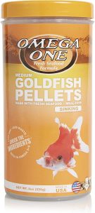 Omega One Medium Sinking Goldfish Pellets Fish Food